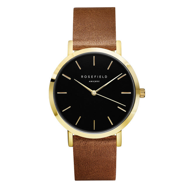 Rosefield brown gold black