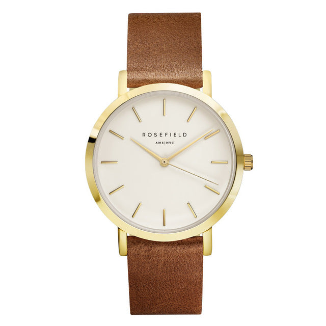 Rosefield brown gold white