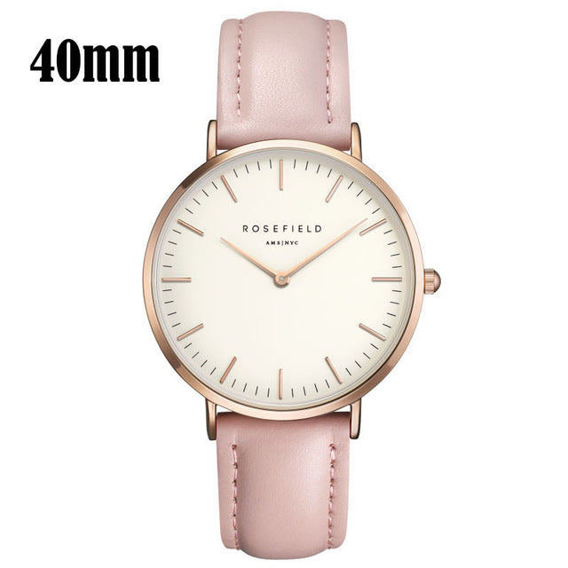 Rosefield pink 40mm